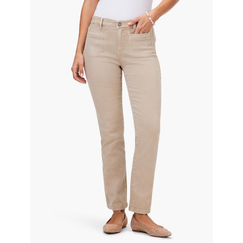 Dickies Women's High Rise Fit Cargo Jogger Pants, Desert Sand (DS), 27