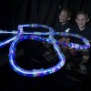 5 Star Super Deals Zoom Speed Car Race Track Tubes - Glow In The Dark Light Up LED Changeable Race Pipes -  Main Complete 28pc Set - 4 of 4