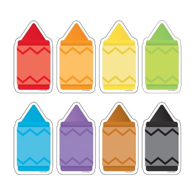 Carson Dellosa Education Chunky Crayons Cutouts (48 cut-outs)