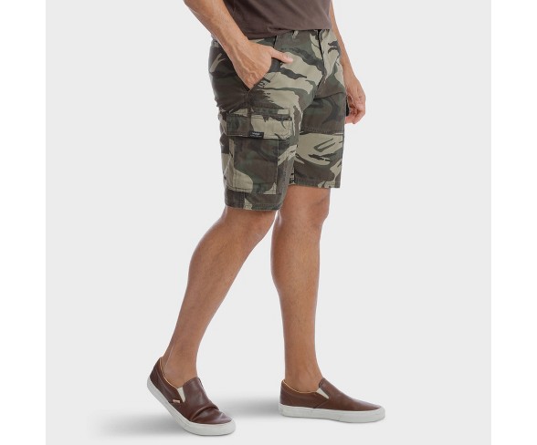 Wrangler Mens Big And Tall 10 Relaxed Fit Cargo Shorts