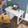 Costway 48'' Universal One-Piece Desktop for Standard & Sit to Stand Desk Frame - 3 of 4