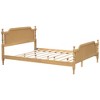 Merax Rustic & Retro Traditional Rattan Bed Frame with Pine Wood Structure - 3 of 4