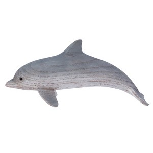 Beachcombers Sitting Dolphin Figure Coastal Beach House Decor Decoration - 1 of 2