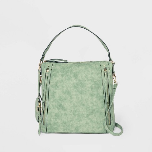 Handbag PU Color Matching Simple Wild Shoulder Bag Messenger with white