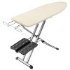 Rowenta 54''x18'' Pro Compact Ironing Board with Hanger Rack, Beige - 2 of 4