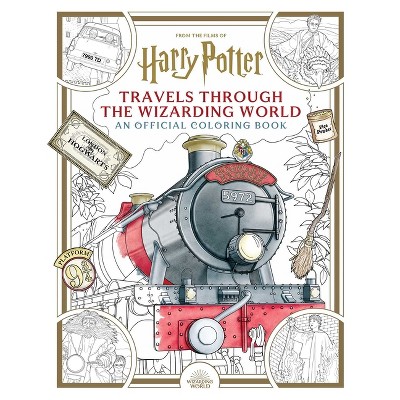 Harry Potter Magical Places & Characters Coloring Book (paperback) By  Scholastic : Target