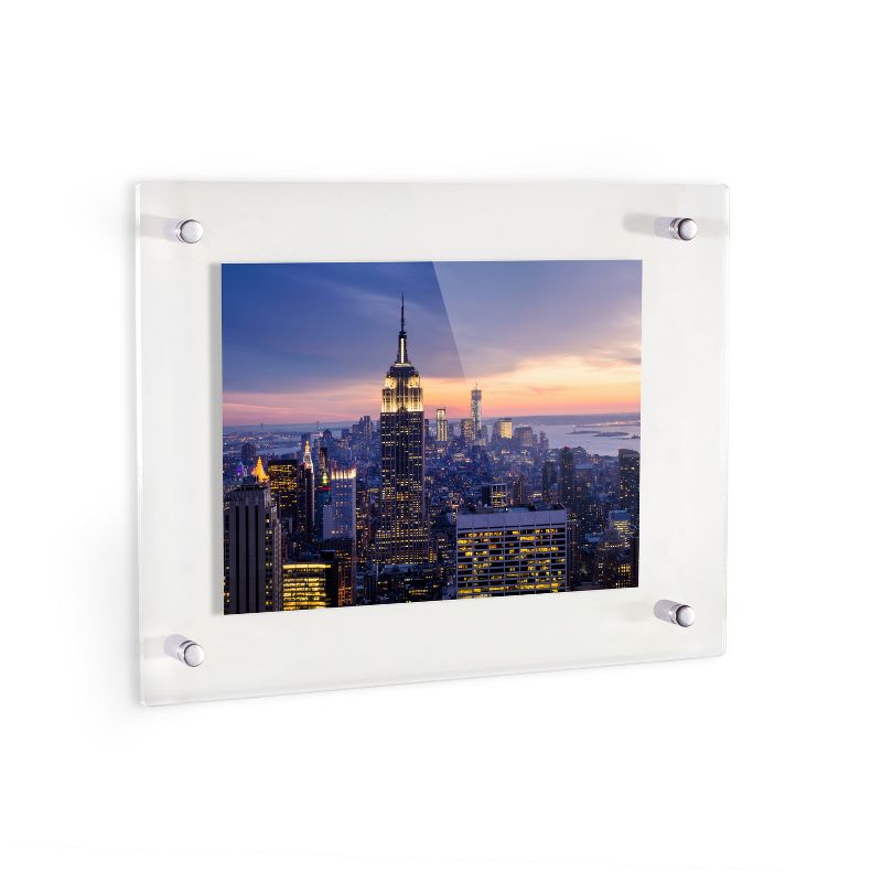 ArtToFrames 8x10 Floating Acrylic Picture Frame, 2 of 4