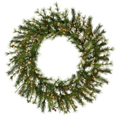 Vickerman Artificial Mixed Country Pine Wreath