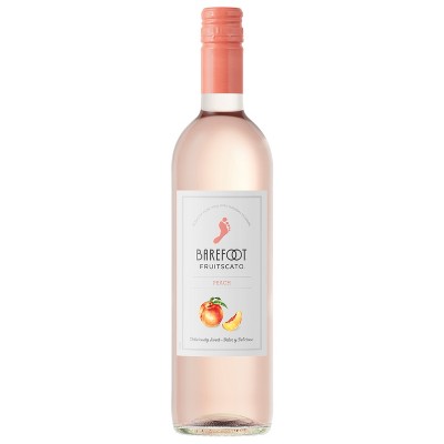 Barefoot Cellars Fruitscato Peach Moscato Sweet Wine - 750ml Bottle