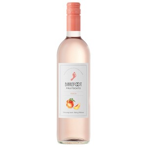 Barefoot Cellars Fruitscato Peach Moscato Sweet Wine - 750ml Bottle - 1 of 4
