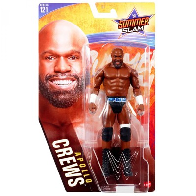 WWE Series 121 Black Trunks Apollo Crews Action Figure (Chase Variant)