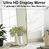 Beautyolove 59"L x 16"W Rounded Corner Aluminum Frame Full Body Floor Mirror - 4 of 4