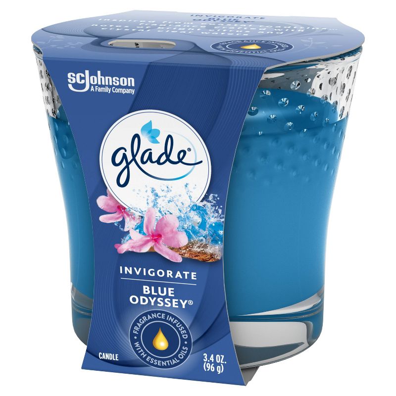 Glade Blue Odyssey Candle - 3.4oz, 3 of 7