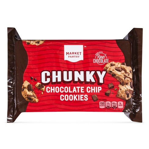 Chunky Chocolate Chip Cookies 13oz Market Pantry Target