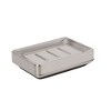 Saturday Knight Ltd Roche Sturdy Iron Construction Bath Soap Dish - 1.24x3.76x5.2", Nickel - 4 of 4