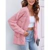 Women's Lightweight Crochet Cardigan Long Sleeve Hollow Out Kint Sweaters - 2 of 4