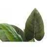 Monarch Specialties Artificial Plant 37 inch Tall Aureum Tree Indoor Faux Fake Floor Greenery Potted Real Touch Decorative Green Leaves Black Pot - 4 of 4