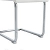 Sapphtopaz Dining Chairs Upholstered PU Leather Chair with C-Shaped Legs and High Backrest Armless Chairs for Dining Room, Kitchen - 4 of 4