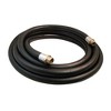 Apache 1 Inch Diameter 20 Foot Length Farm Fuel Gasoline Oil Diesel Tractor Transfer Hoses for Personal and Professional Use, Black (2 Pack) - 2 of 2