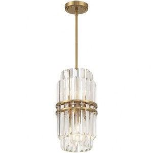 Crystorama Lighting Hayes 4 - Light Pendant in  Aged Brass - 1 of 4