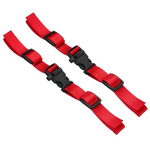 Unique Bargains Adjustable Quick-Release Buckle Backpack Chest Straps 2 Pcs - 1 of 4