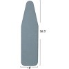 Deluxe Ironing Board Pad and Cover, Blue Silicone Coated - 4 of 4