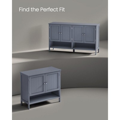 VASAGLE Modern Country Shoe Cabinet, 3-Tier Shoe Organizer, Forest ...