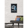 Trends International NFL Dallas Cowboys - Neon Helmet 23 Framed Wall Poster Prints - 2 of 4