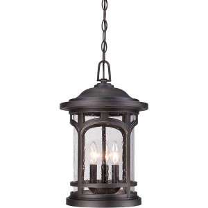 Quoizel Lighting Marblehead 3 - Light Pendant in  Palladian Bronze - 1 of 4