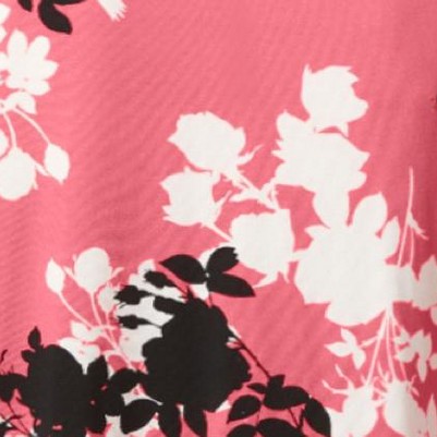 tea rose graphic floral