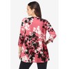 Jessica London Women's Plus Size Stretch Knit Swing Tunic - 3 of 4