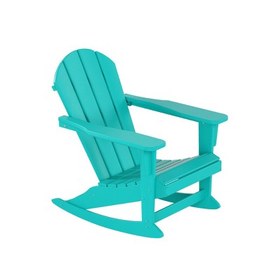 WestinTrends  Outdoor Patio Porch Rocking Adirondack Chair