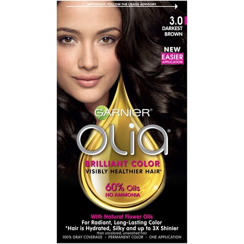 Garnier Olia Brilliant Color 3 0 Darkest Brown