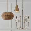 Capital Lighting Avant 1 - Light Pendant in  Aged Brass, Black - 4 of 4