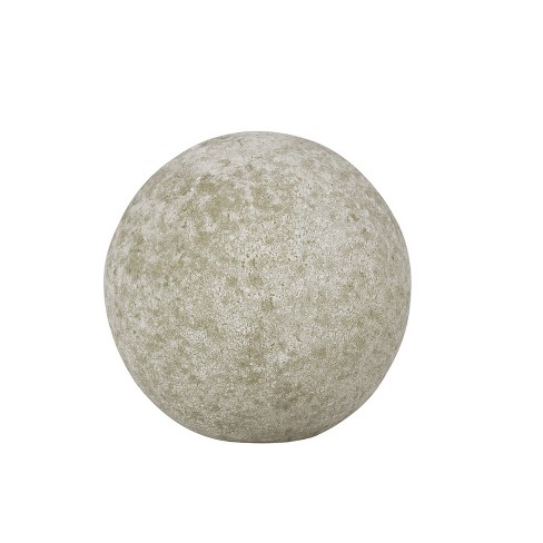 Beachcombers Glass Frosted Ball Lt Orange - image 1 of 1