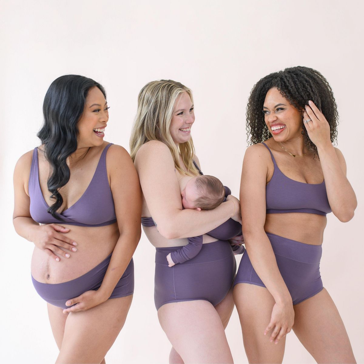 Kyte Living Women's Nursing Bra in Currant - thumbnail 4