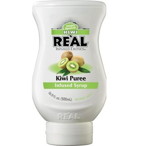 Reàl Infused Exotics Simply Squeeze Infused Syrup Kiwi 16.9oz Bottle for Mix- ologists, Chefs, Cooks - 1 of 4