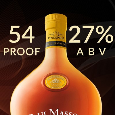 Paul Masson Grande Amber Pineapple Brandy - 750ml Bottle