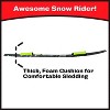 Sportsstuff Cold Fusion 50'' Foam Sled - Black/Lime Green - 3 of 4