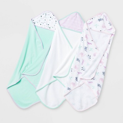 baby girl bath towel sets