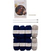 Eaglemoss Limited Eaglemoss Harry Potter Knit Craft Set Mittens & Slouch Socks Ravenclaw - 2 of 4