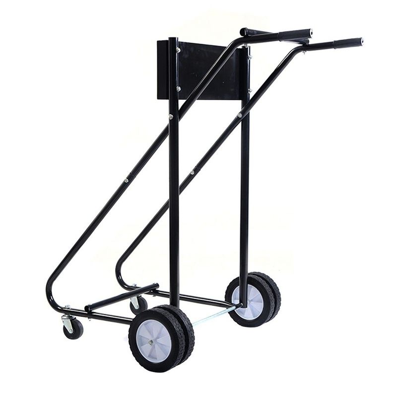 Costway 315 LBS Outboard Boat Motor Stand Carrier Cart Dolly Storage Pro Heavy Duty, 5 of 11