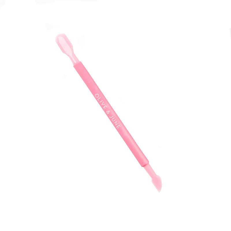 Olive & June Manicure Cuticle Pusher: Dual-Ended Nail Care Tool for Healthy Nails, Plastic Cuticle Remover, 1 of 10