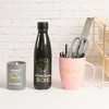 Pavilion Gift Company - Love - 7 oz 100% Soy Wax Candle Scent: Citron de Vigne - Flame Candles - 2 of 4