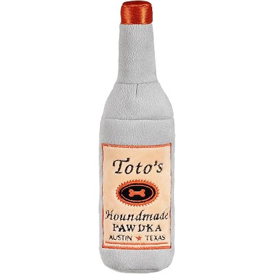 Nestpark Toto's Plush Squeaky Crinkle Dog Toy - Funny Dog Gifts for Medium, Small and Large Dogs - Cute Stuffed Toys for Dog Birthdays