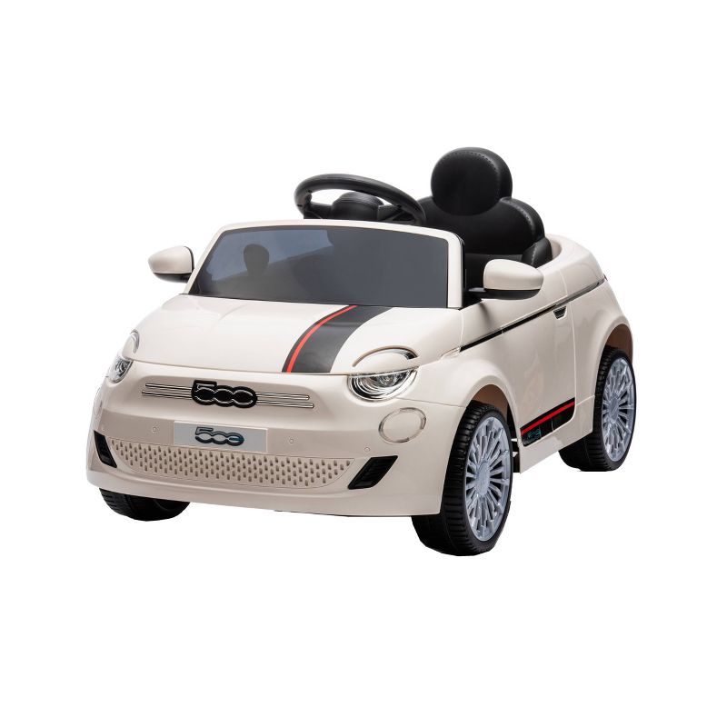 Best Ride on Cars Fiat 500 Ride-On Car - White, 2 of 7