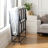 FurnitureR Folding Bed with 5-Inch Memory Foam Mattress – Portable Rollaway Guest Bed with Wheels, Foldable Metal Frame for Adults, Sturdy - 3 of 4
