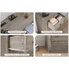 Zstar 12 Drawer Dresser & Chest of Drawers for Bedroom, 61" Wide Wood Storage Cabinet with Power Outlet - 4 of 4