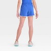 Girls' Woven Piped Shorts - All In Motion™ - 2 of 3