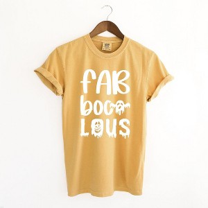 Simply Sage Market Women's Fabboolous Short Sleeve Garment Dyed Tee - 1 of 2